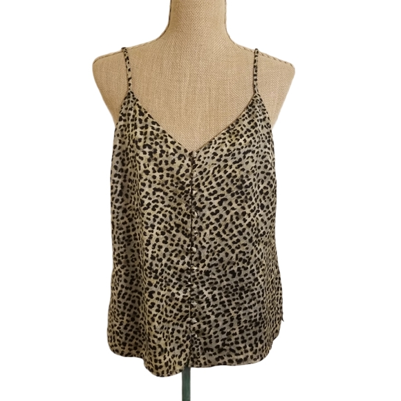 Cupcakes&Cashmere Jordane animal print camisole MD - Picture 5 of 13